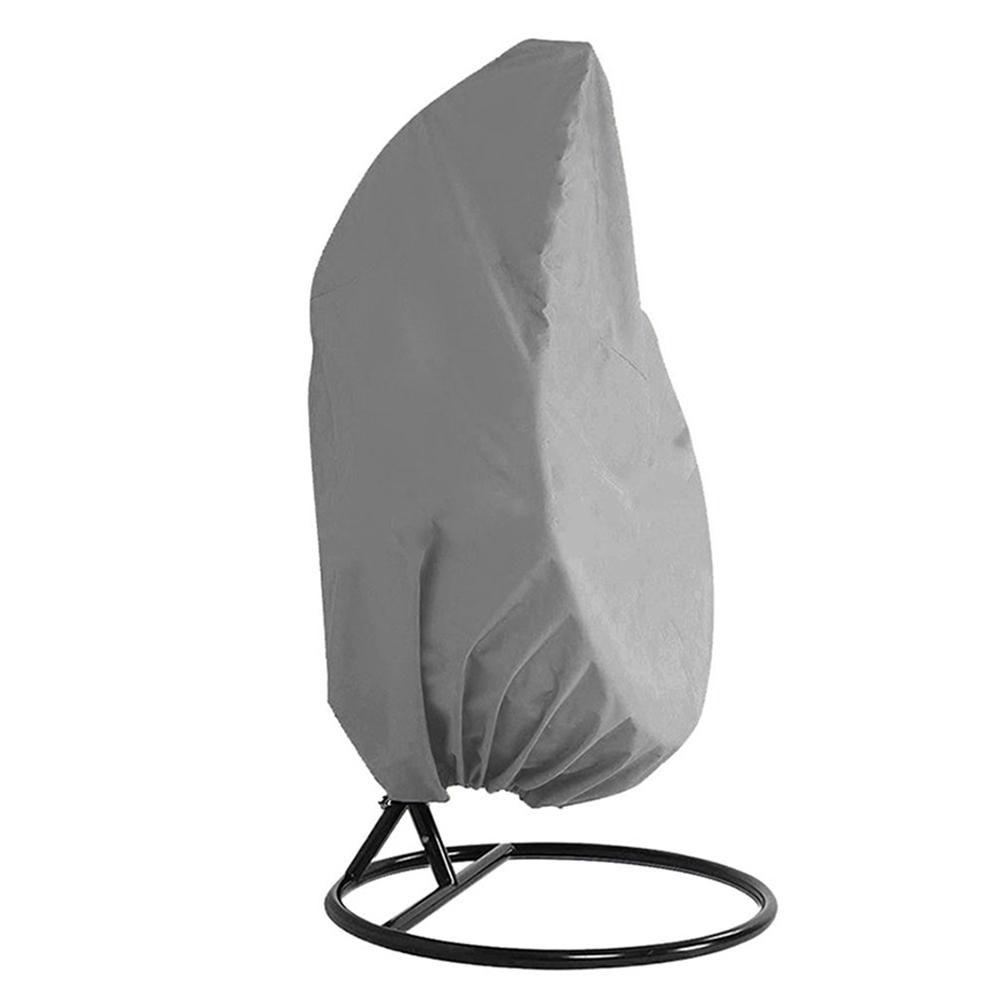 Rattan Eggshell Swing Chair Dust Cover Wicker Swing Seat Cover Protection Case Anti-Dust Waterproof UV Protection Garden Patio