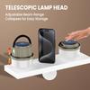 Solar Camping Light 2400Mah Rechargeable Led Ipx5 Waterproof Portable Emergency Lamp Outdoor Multifunctional Camping Light
