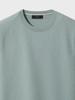 AND Z Men'S Slub Round Neck Short Sleeve T-Shirt_Blg2Er1001Mt