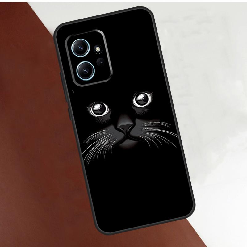 Cat Staring Eye Case For Xiaomi Redmi Note 11 9 10 12 13 14 15 Pro Plus Cover For Redmi 15 C 10C 13C 12C 14C