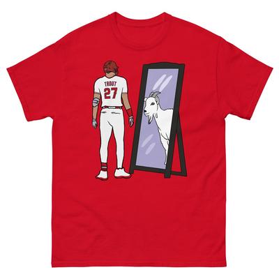 Mike Trout Spiegel GOAT T-Shirt