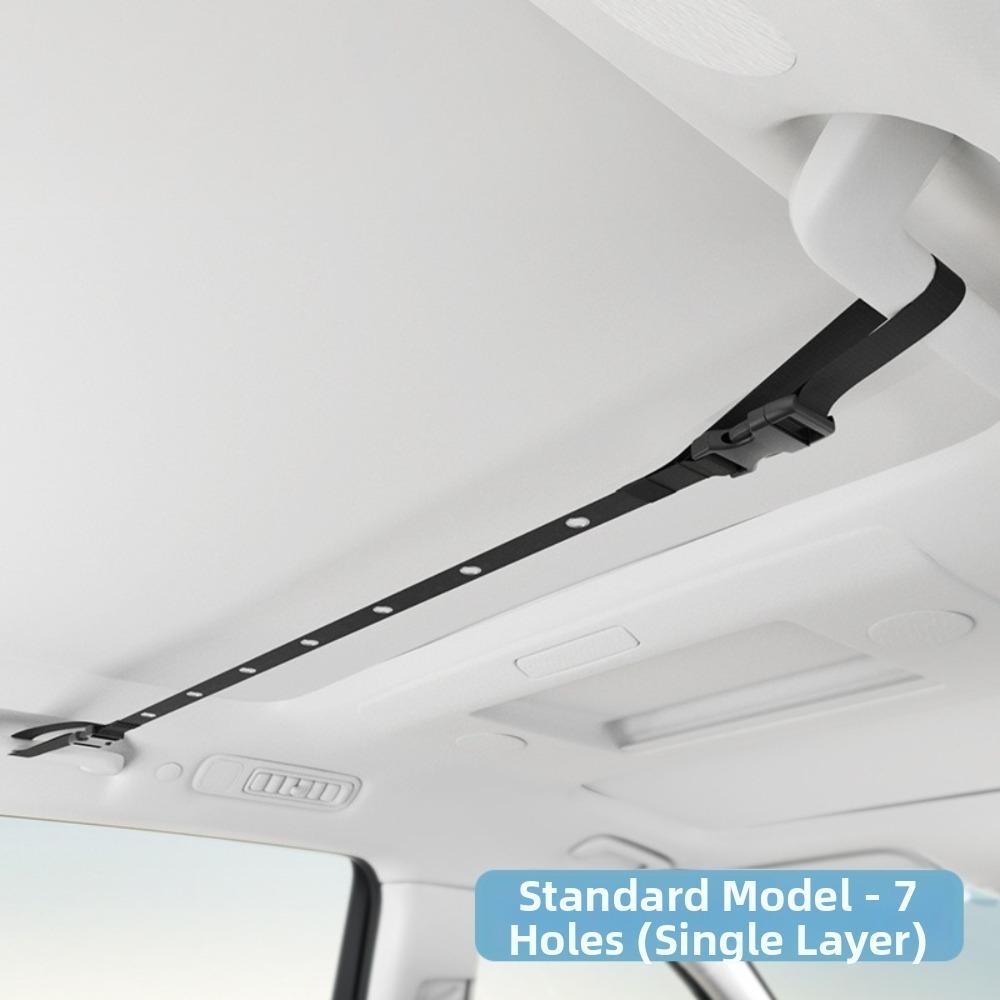 Rope Design Car Clothesline 10KG Bearing Capacity Clothes Storage Hanger Car Interior Use
