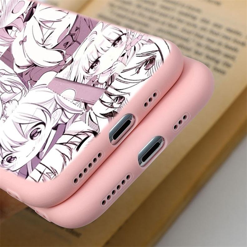 Pro Xiaomi Mi Redmi Note 11 11T 12 10 10T 5 7 9 8 8T 9T Poco M3 F3 X3 Pro 9C 9S 10S A3 9 Lite Anime Kawaii Japonská dívka Pouzdro