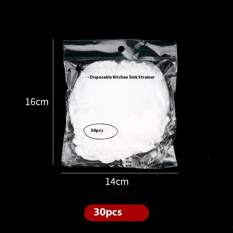 For Sink Sewer Kitchen Cleanning Sink No Dirty Hand Strainer 30/100PCS Household Food Residue Sink Strainer Disposable Filter