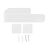 Wandmontierter Handtuchhalter Acryl-Handtuchhaken Langlebiger Handtuchhalter Platzsparend