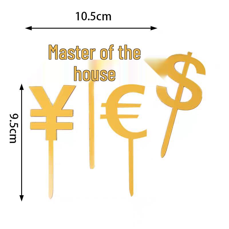 Father's Day Cake Topper: Healthy & Happy Birthday Dad Figurine