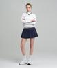 DOWNBLOW Women'S Sports Golf Wear Pleated Culotte Skirt Dbc 1917W