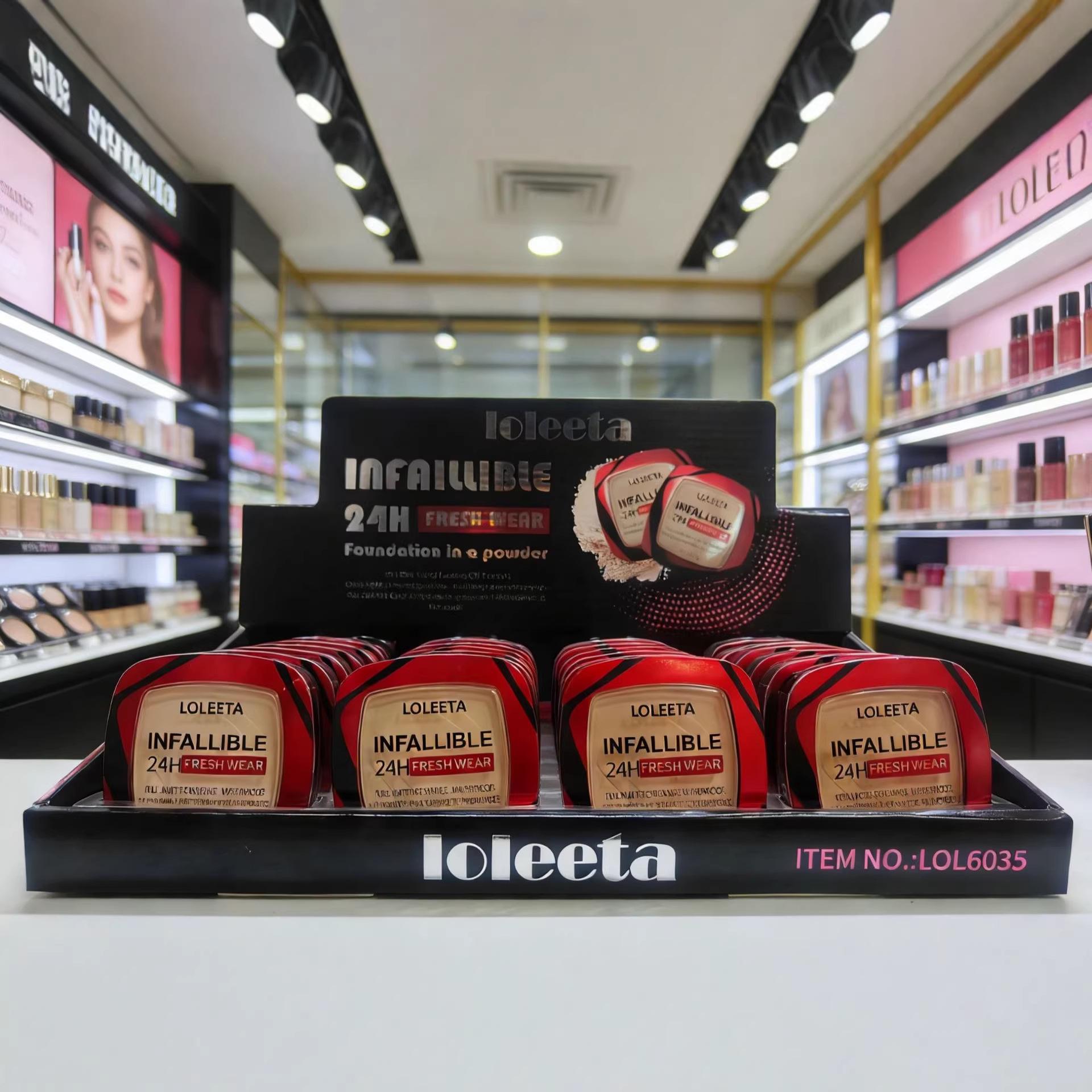 LOLEETA Ultra-Fine Waterproof Concealer & Contour Powder