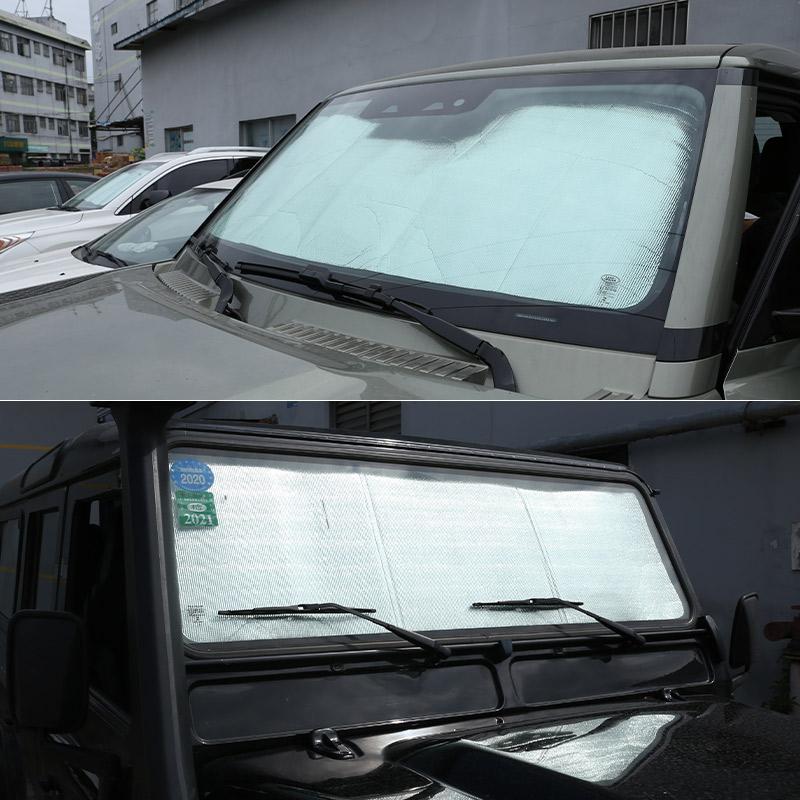 For Land Rover Defender 90 110 2009-24 For Defender 130 04-19 Aluminumfoil Car Thermal Curtain Shading Sunscreen Car Accessories XS1
