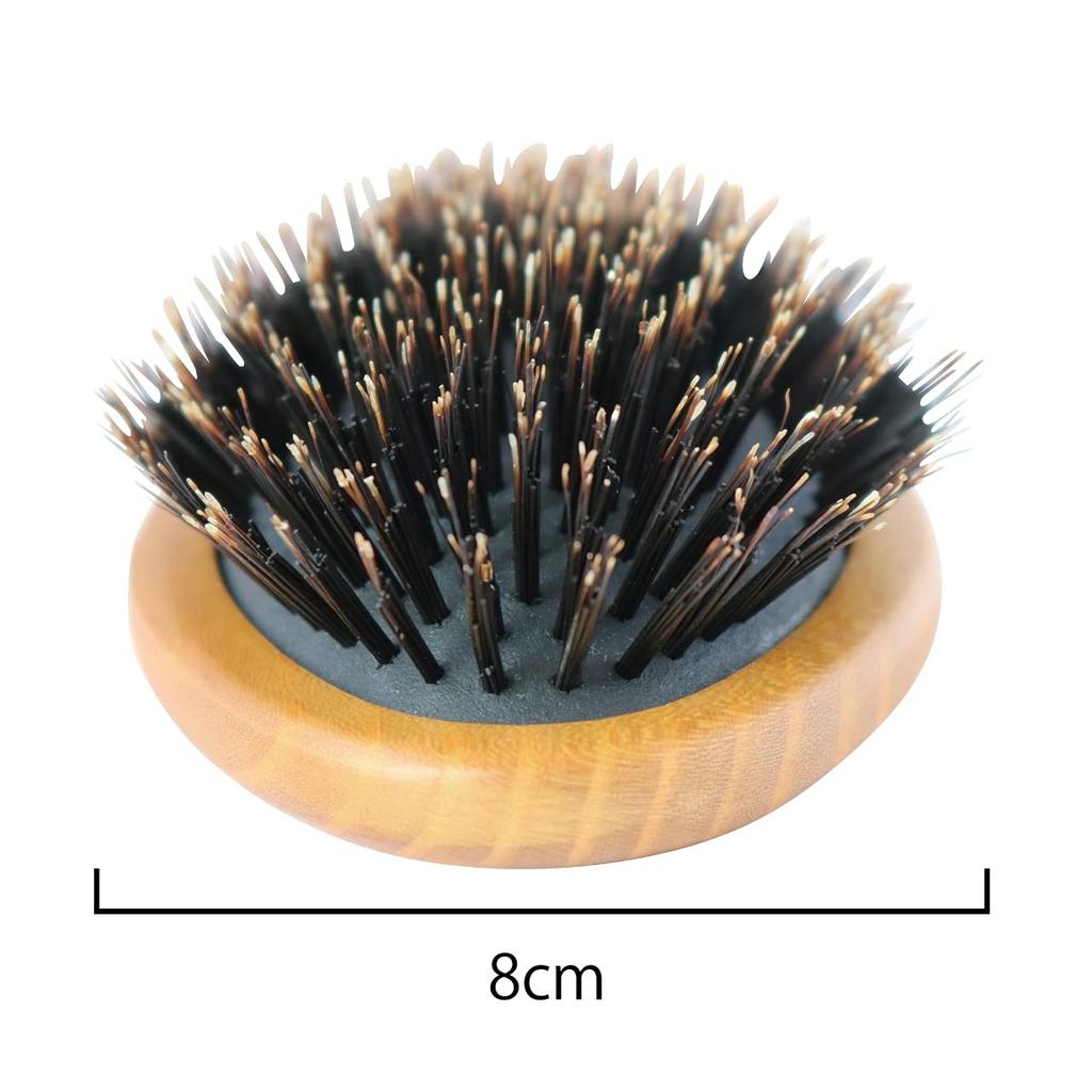 Sanbi Industrial Made in Japan Cushion Brush C Series Wood Boar (Natural Bristles, C-481)