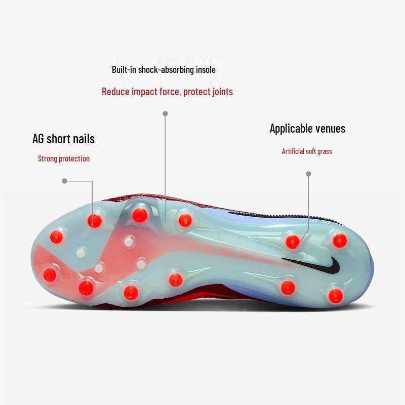 

Nike Men s Phantom 6 AG Soccer Cleats 41