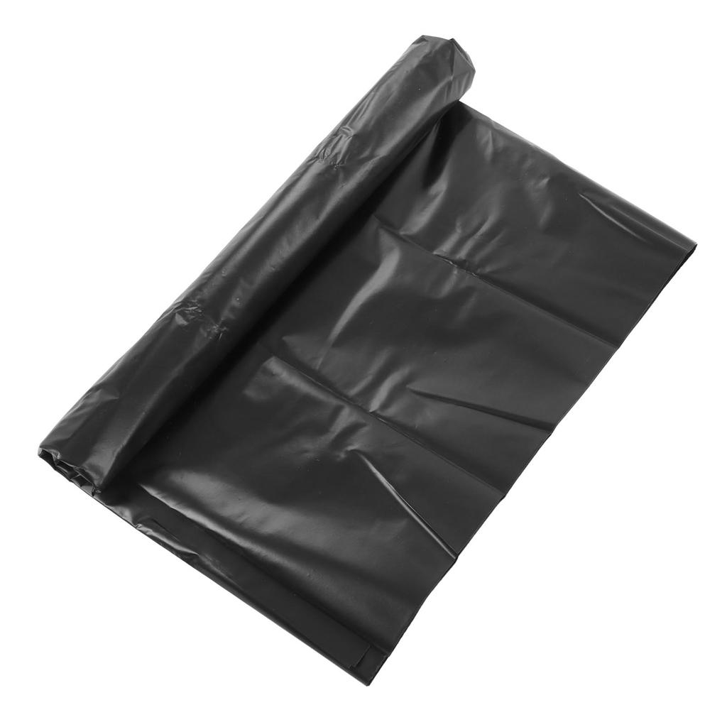 Black Pond Liner PE Durable Pond Liner for Waterfall Fish Ponds Garden Fountain