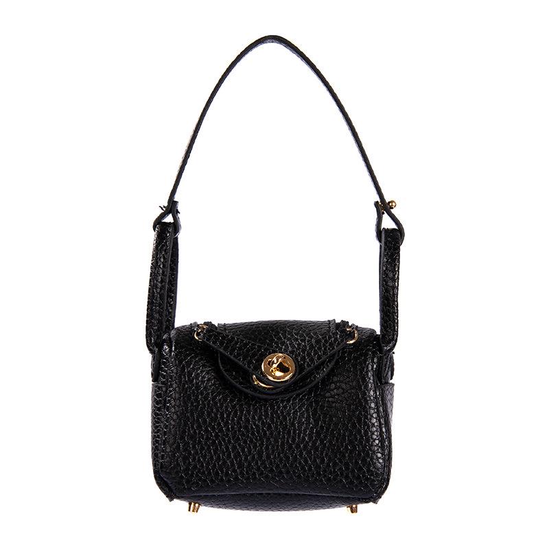 Geantă Mini de Modă pentru Femei: Breloc auto cu căști drăguțe și pandantiv plic roșu