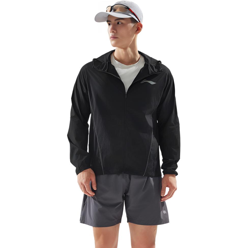 Li Ning Running Collection Jackets & Coats Men's Black AFDVA93-1