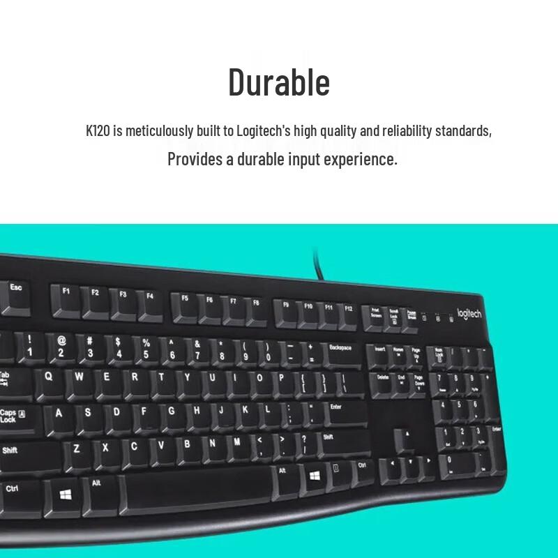 Logitech K120 Wired Keyboard