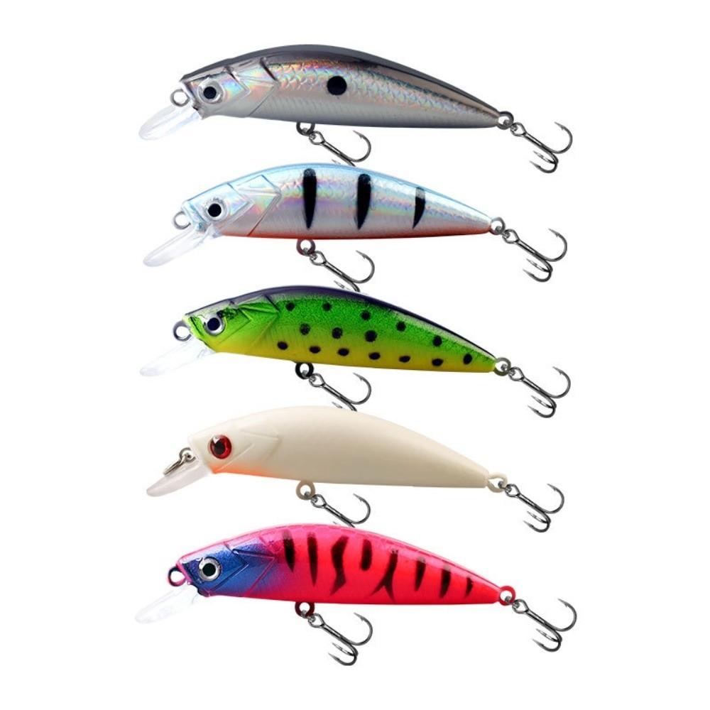 5pcs/box Luminous Fishing Lures Kit 3D Fish Eyes Fishing Lures Hooks  Fishing Tool