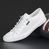 Men's Shoes Spring New Trendy Shoes Korean Version Mesh Breathable Canvas Shoes Low Top One Foot Pedal Shoes Men's Board Shoes