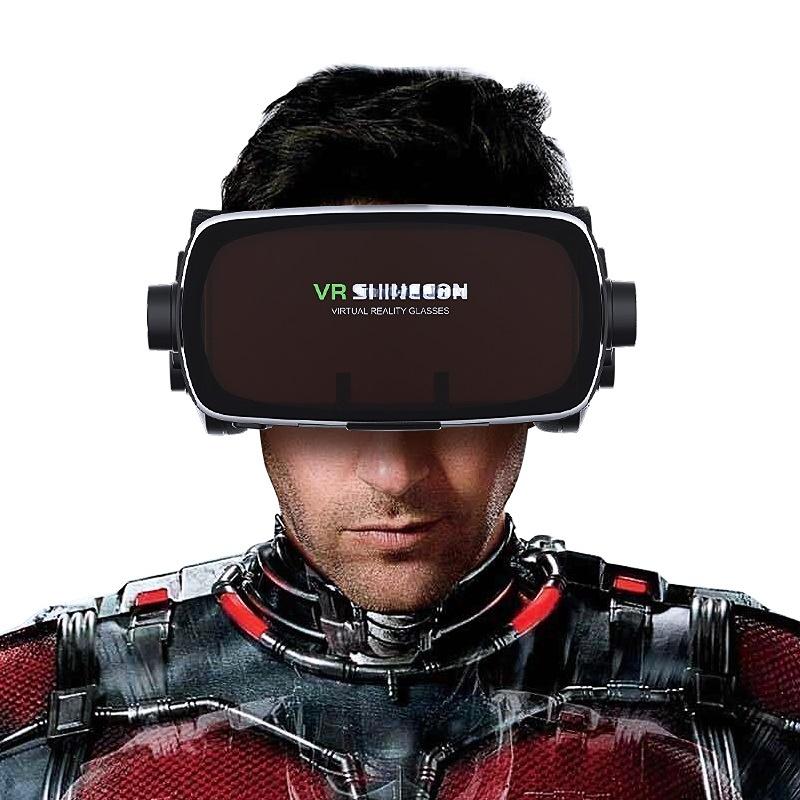 VR 3D Glasses, Head-mounted Virtual Reality VR Glasses for Immersive Video Game Experience, Suitable for Smartphones