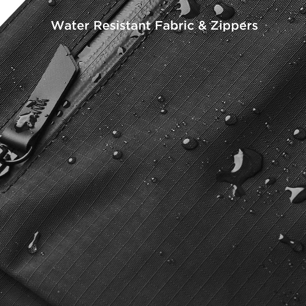 ALPAKA Zip Pouch Pro Minimalist Zipper Wallet Black ID Card Holder Wallet with Zipper Slot - - Men's Multi-Tool