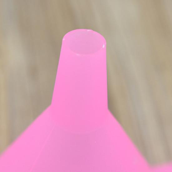 Yousheng 5 stk/sett kjøkkentrakter Kompakte stablebare fargerik påfyllingsflaske trakter for daglig bruk