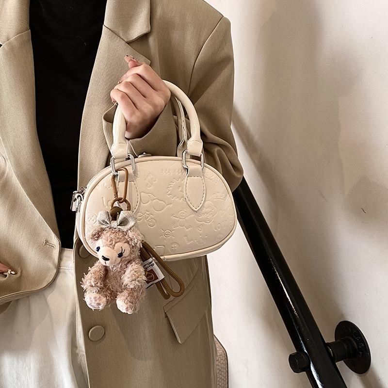 Versatile Bag Women's Autumn and Winter Retro Fashion Portable Pillow Bag Niche Commuter Messenger Women's Shoulder Bag