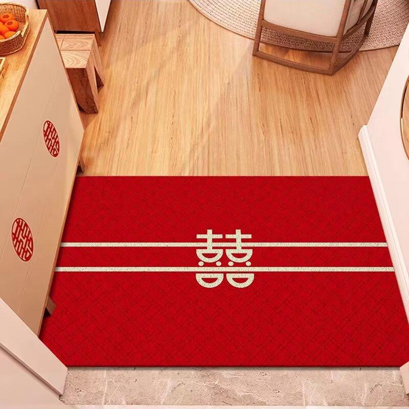 Wedding Bathroom Door Absorbent Mat Toilet Household Quick-drying Carpet Toilet Diatomaceous Mud Non-slip Cushion
