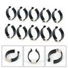 10pcs Stainless Steel Narrow Base Tool Spring Terry Clip Pipe Clamp Heavy Duty Storage Strap Spring Terry Clip 20/25/28/30mm