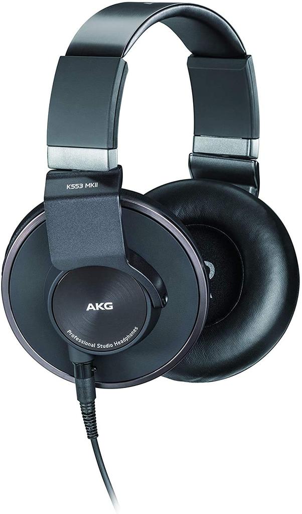 AKG K553 MKII-Y3 Professional Closed-Back Studio Headphones, Officially Imported by Hibino, with a 3-Year Warranty