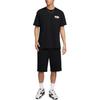 Nike T Shirts Men's Black Crew Neck Moderate Straight Fit FZ5386-010