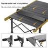Portable Adjustable Height Camping Roll-Up Table