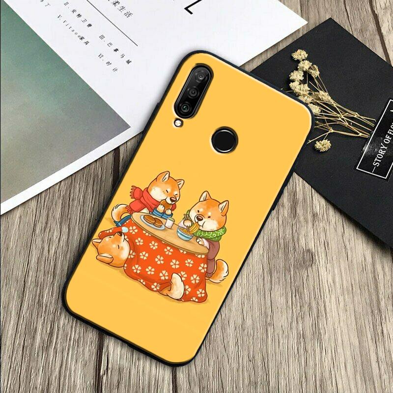 Animal Shiba Inu For Huawei Nova 11 Pro 12i 3i 7i 8i 9 10 SE Y60 Y61 Y70 Y72 Y73 Y90 Y91 P20 P30 P40 Lite Case