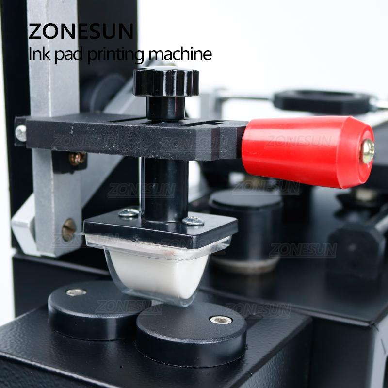 ZY-RM7-A Desktop Manuelle Tampondruckmaschine, Hand-Tampondruckmaschine, Tintendrucker, bewegliche Tinte-Druckmaschine