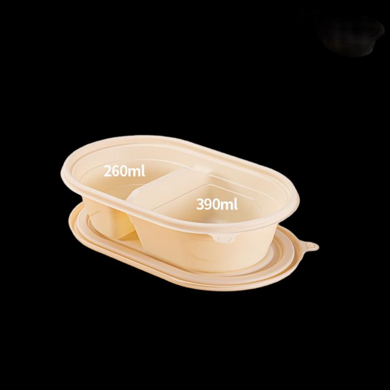 Biodegradable Corn Starch Square Disposable Lunch Box