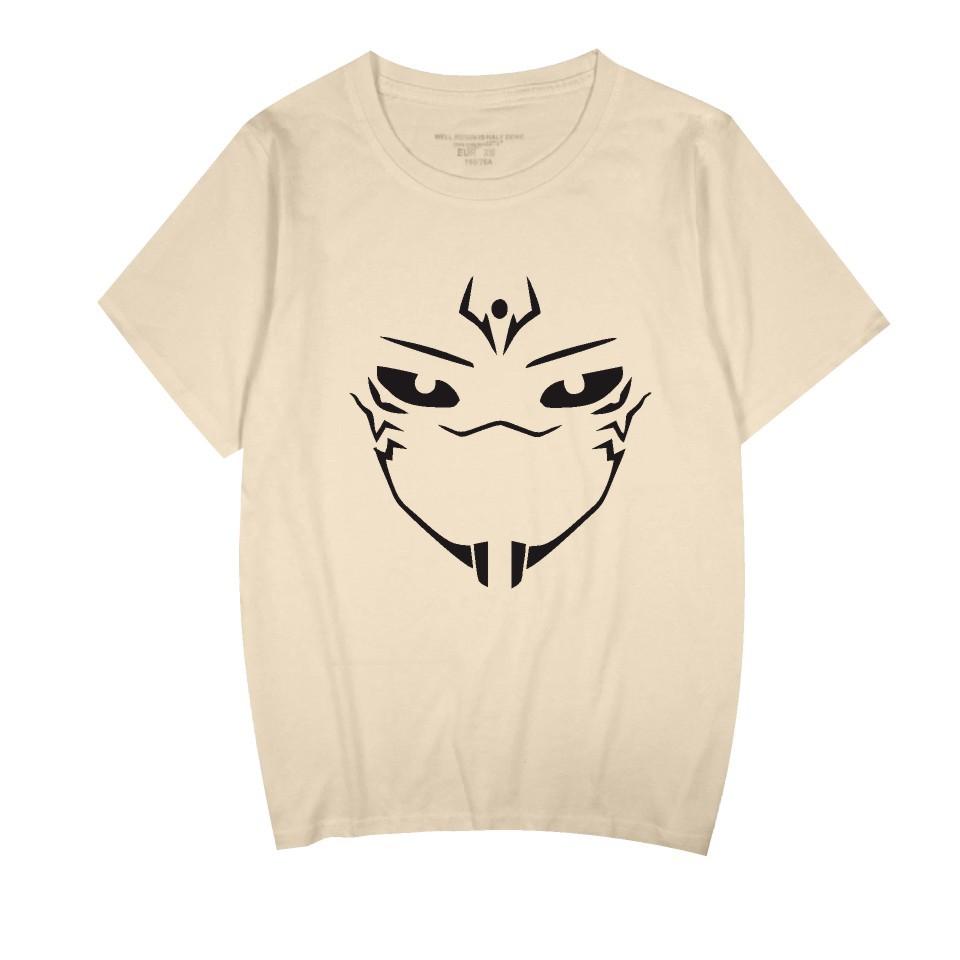Jujutsu Kaisen Shirts Round Neck Short Sleeve Funny Clothes Printed Unisex T-Shirt