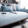 Cool Rose Sofa Mat, Summer And Summer Ice Silk Seat Cushion, Non-Slip Leather Sofa Cover, Cross-Border Delivery