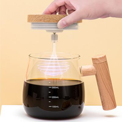 Taza Eléctrica Agitadora Taza de Café Agitadora Automática Grado Alimenticio Libre de BPA Recargable por USB Fácil de Limpiar Taza Autoagitadora con Tapa