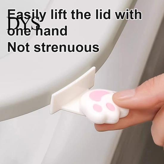 Bathroom Accessories 2PCS Toilet Lid Lifters, Non Contact Opener, Durable Portable Gadget ABS Seat Opening Tool, for Sanitary Home Improvement Parts