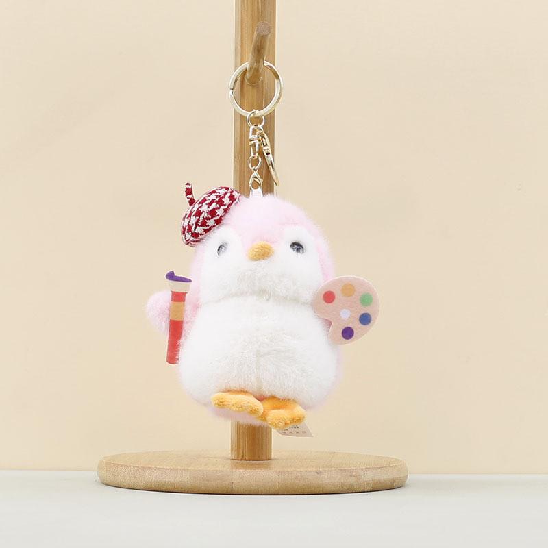 Penguin Plush Keychain With Pp Cotton Filling For Kids And Teens