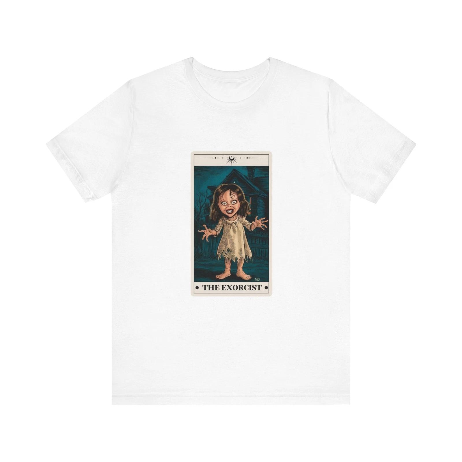 The Exorcist Tarot Card Halloween Tee S