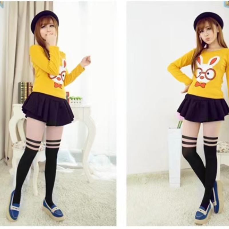 Dam Sexiga strumpbyxor Dubbelrandiga sidenstrumpor Tunna dam vintagestrumpor Strumpbyxor Sommar Strumpor för kvinnor