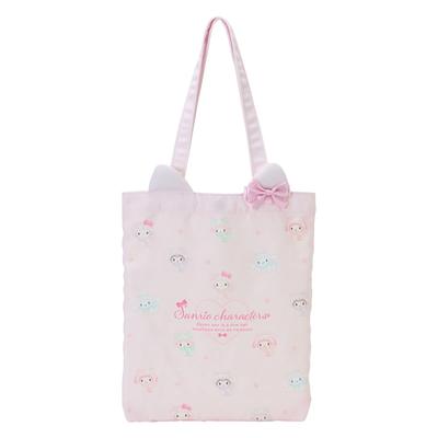 Tote Bag Sanrio Characters A4 Ages 3 and 685526 (SANRIO) (Milky Kitten) Size, Up,