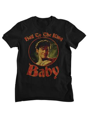 Evil Dead Ash Hail To The King Baby Retro Horror Movie Quote Graphic TShirt Unisex Women Cotton Streetwear Tops