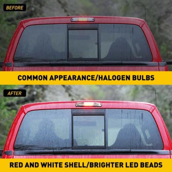 LED Third 3rd Brake Light Clear Fit 99-16 Ford F250 F350 Super Duty Carg US EOA