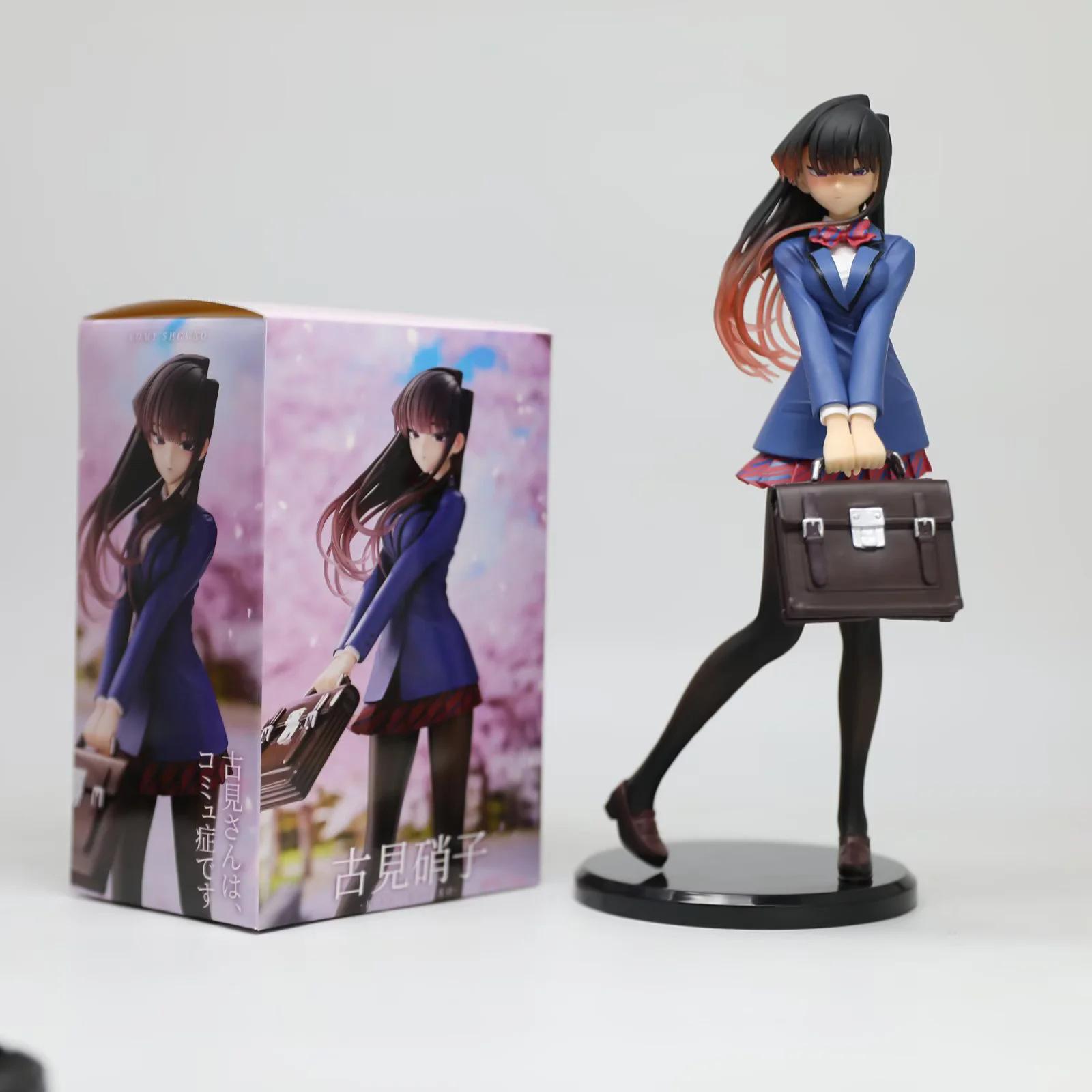 Komi Can T Communicate Shouko Komi Model Anime Beautiful Girl Uniform Two-Dimensional Figure Room Desktop Decoration Toy Gift