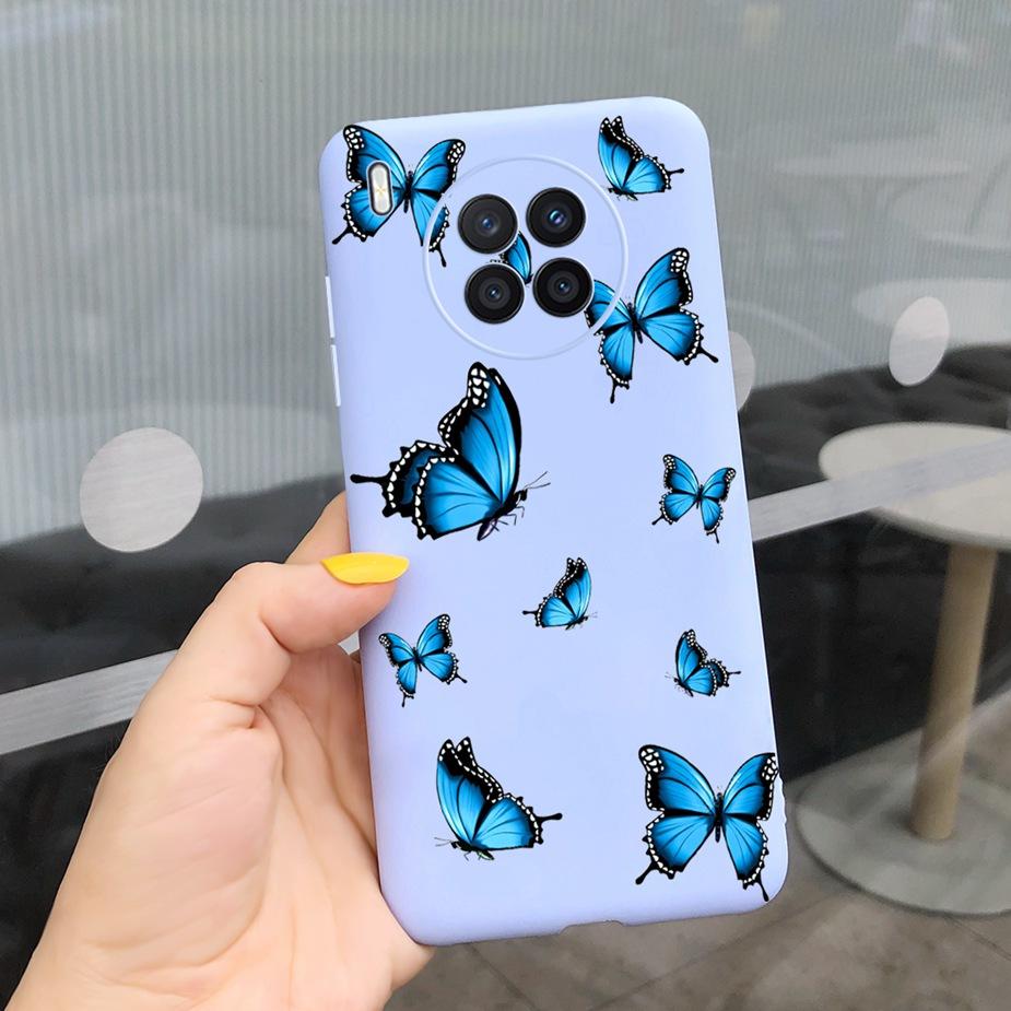 Stylish Silicone Case For Honor 50 Lite Case Soft Slim Phone Back Cover For Huawei Honor50 Lite Cases Honor 50Lite Coques Fundas
