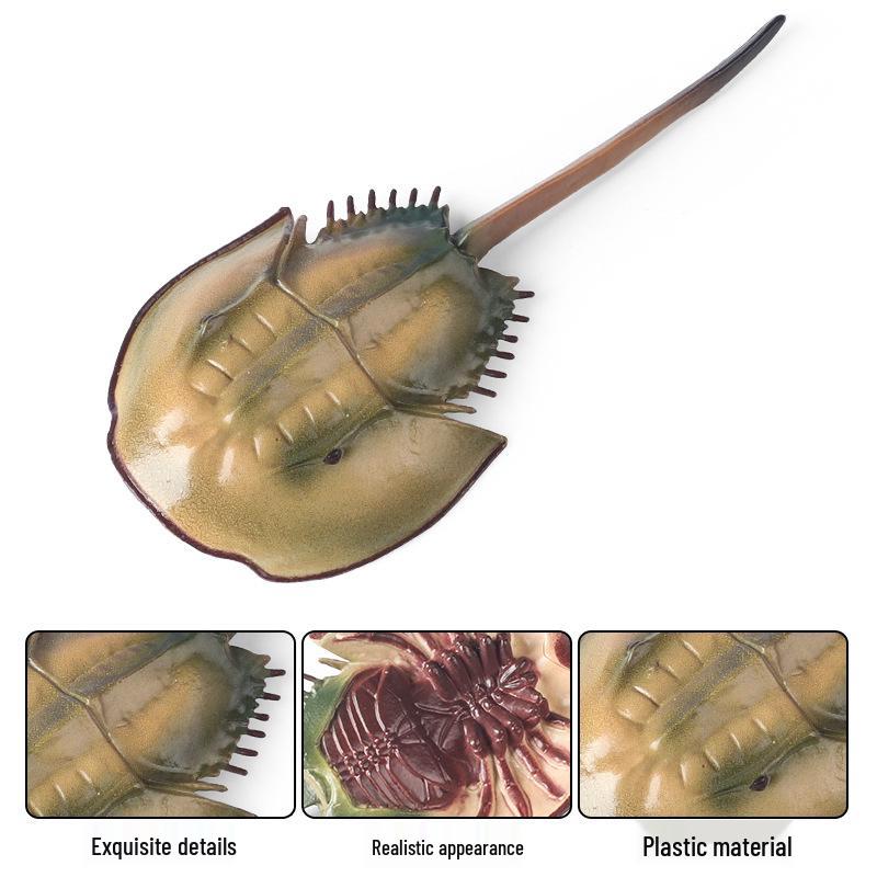 Oriental Horseshoe Crab & King Crab Simulation Model for Fish Tank Decoration
