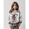 Felpe Splendido Teschio Stampa 3D Ragazze Felpa Pullover Vestibilità Comoda Festa di Halloween Manica Lunga Vestiti per Bambini Top per Bambina