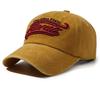Hat Men'S Spring And Autumn Washing Embroidery Alphabet Baseball Cap Retro Peaked Cap Women'S Tide Casual Shade Sports Sun Hat