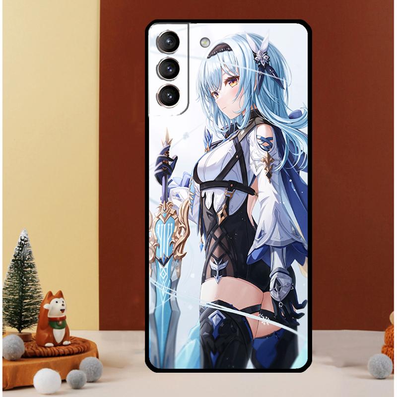 Genshin Impact Eula Case For Samsung Galaxy S25 S26 Ultra S20 S21 S22 S23 S24 Ultra S10 Plus S25 FE Cover Funda