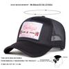 Men Letter Embroidered Baseball Cap Mesh Hat Outdoor Adjustable Sunscreen Leisure Hat Spring Autumn Travel Tourism Beach Vacation